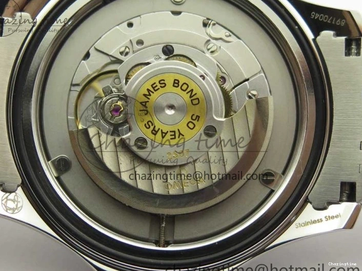 0424 Seamaster 300M Chronometer SS “007” Limited Edition OMF 1:1 Best Edition on SS Bracelet A2824 (Black Balance Wheel) V Seasonal 7952